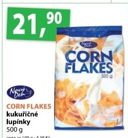 Lupinky kukuricne corn flakes novy den