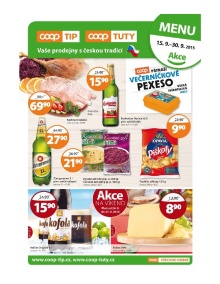 akční leták COOP 15.9.2015-30.9.2015