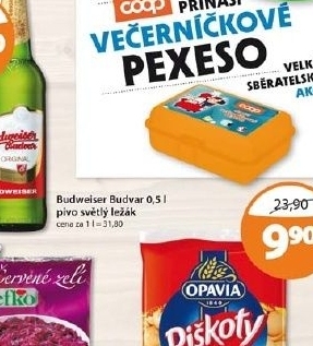 Pivo svetly lezak b original budweiser budvar