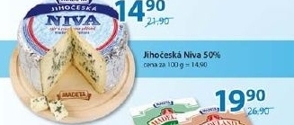 Syr niva jihoceska 50 madeta