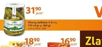 Okurky delikates