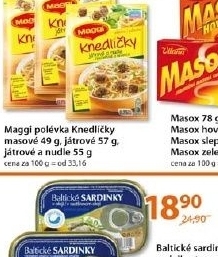 Polevka knedlicky maggi