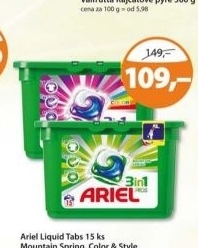 Praci kapsle 3v1 ariel