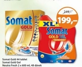 Tablety do mycky gold somat