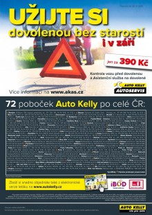 akční leták Auto Kelly 15.9.2015-11.10.2015