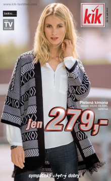 akční leták Kik textil 16.9.2015-30.9.2015