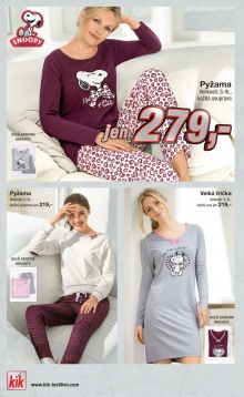 akční leták Kik textil 16.9.2015-30.9.2015