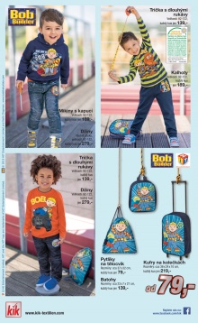 akční leták Kik textil 16.9.2015-30.9.2015