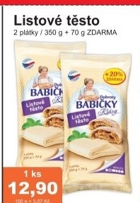 Testo listove dobroty babicky klary