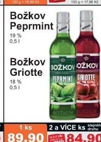 Liker peprmint bozkov