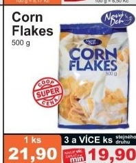 Lupinky kukuricne corn flakes novy den