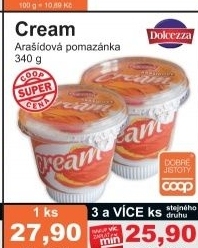 Pomazanka arasidova cream dolcezza