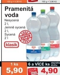 Voda stolni coop klasik