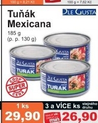 Salat s tunakem mexicana dle gusta