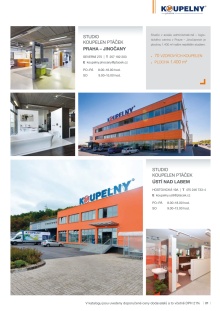 akční leták KOUPELNY Ptáček 16.9.2015-31.8.2016