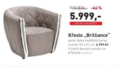 Brilliance, křeslo