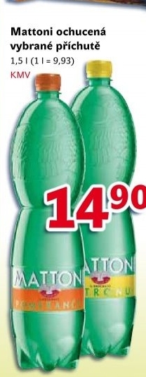 Voda ochucena mattoni