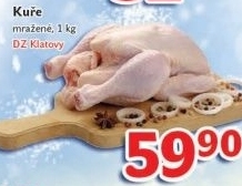 Kure mrazene dz klatovy