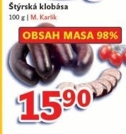Klobasa styrska m karlik