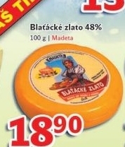 Syr blatacke zlato madeta