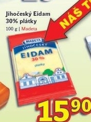 Syr eidam jihocesky 30 madeta