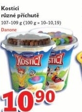 Dezert kostici danone
