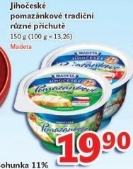 Tradicni pomazankove jihoceske madeta