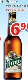 Pivo svetle vycepni 10 primus