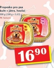 Pastika pro psy propesko
