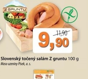 Salam slovensky toceny z gruntu