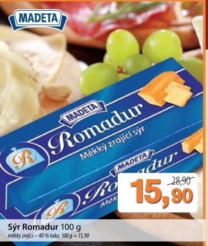 Syr romadur madeta