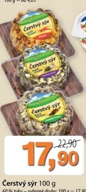 Syr cerstvy v koreni kromilk