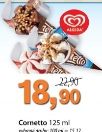 Nanuk kornout cornetto algida