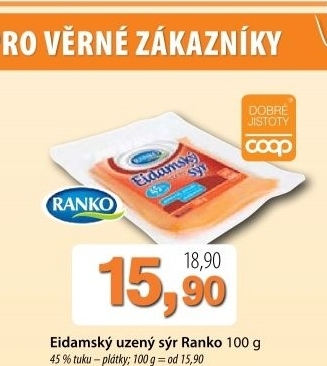 Syr eidamsky uzeny 45 ranko