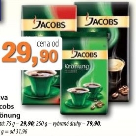 Kava mleta kronung jacobs