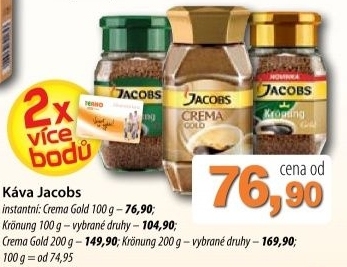 Kava instantni crema gold jacobs