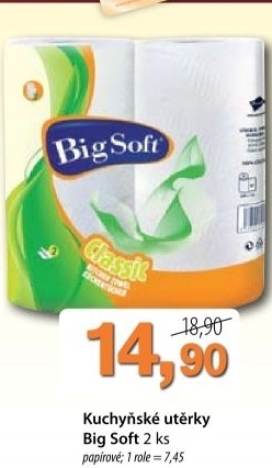 Uterky kuchynske classic big soft