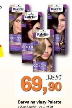 Barva na vlasy palette schwarzkopf