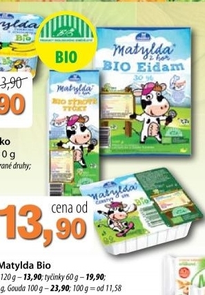 Syr cerstvy bio matylda milko