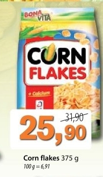 Lupinky kukuricne corn flakes bonavita