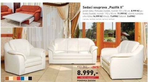 Pazifik II, sedací souprava