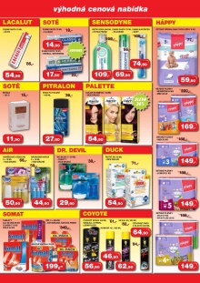 akční leták Šlak drogerie 29.9.2015-13.10.2015