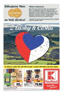 akční leták Kaufland 24.9.2015-30.9.2015