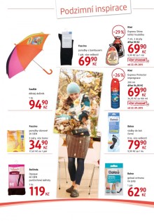 akční leták dm drogerie 23.9.2015-31.10.2015