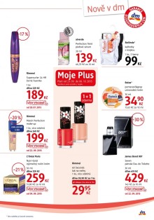 akční leták dm drogerie 23.9.2015-31.10.2015