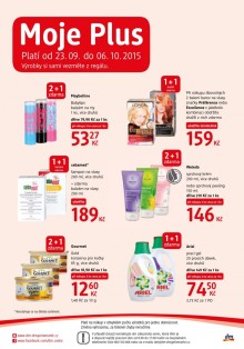 akční leták dm drogerie 23.9.2015-31.10.2015