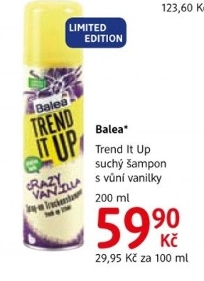 Sampon suchy balea