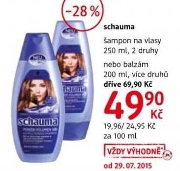 Sampon schauma schwarzkopf