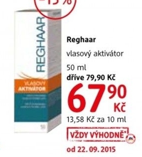 Vlasova voda vlasovy aktivator reghaar