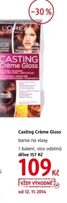 Barva na vlasy casting creme gloss l oreal